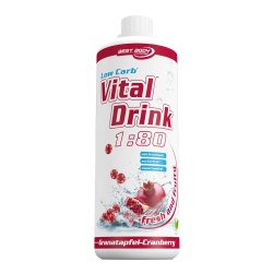 Best Body Nutrition Low Carb Vital Drink, 1 Liter Flasche