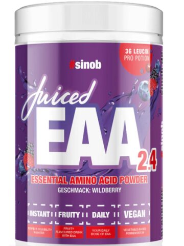 Sinob Juciced EAA - essentielle Aminosäuren + Elektrolyte für dein Training (450 g Dose)