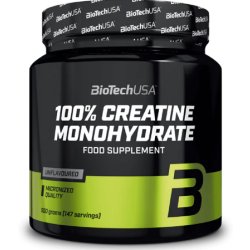 BioTech USA 100% Creatine Monohydrate, 300g Dose
