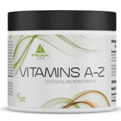 Peak Vitamins A-Z 180 Tabletten Dose