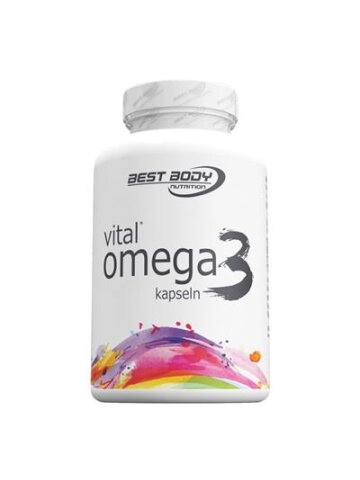 Best Body Nutrition Vital Omega 3 - Fischöl-Kapseln mit EPA & DHA (120 Stück)