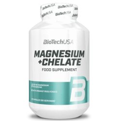 BiotechUSA Magnesium+ Chelate, 60 Caps Dose