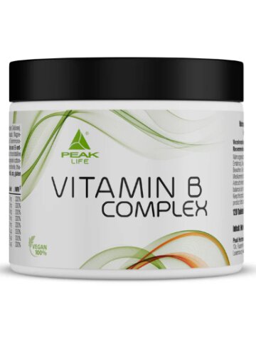 Peak Vitamin B Complex - 120 Caps Dose