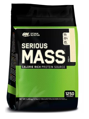 Optimum Nutrition Serious Mass - 5,45Kg Beutel