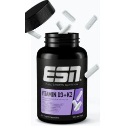 ESN Vitamin D3+K2 - 120 Kapseln Dose