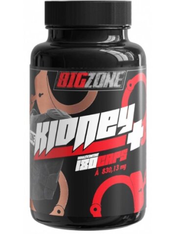 Big Zone Kidney+ - Kombinationsformel mit Pflanzenextrakten & Nährstoffen (180 Kapseln)