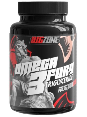 Big Zone Omega 3 Triglyceride - hochreines Fischöl in Kapseln (120 Stück)