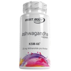 Best Body Nutrition Ashwagandha - 60 Kapseln mit Withania...