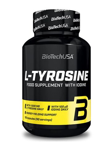 BioTechUSA L-Tyrosine - 100 Kapseln Dose