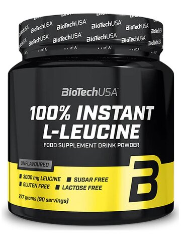 BioTechUSA 100% Instant L - Leucine - 277g Dose