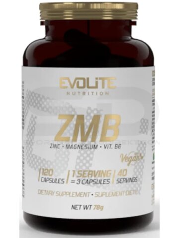 Evolite® ZMB Zink + Magnesium+ B6 + Melatonin - 120 Kapseln