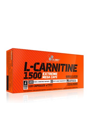 Olimp L-Carnitine 1500 Extreme Mega Caps, 120 Kapseln