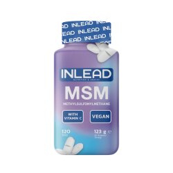 Inlead MSM + Vitamin C - 120 Tabs