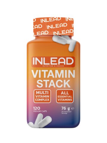 Inlead Vitamin Stack - Multivitamin- & Mineralstoff-Komplex ( 120 Kapseln)