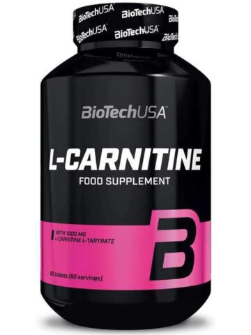 BioTechUSA L-Carnitine 1000 mg - L-Carnitin L-Tartrat Tabletten